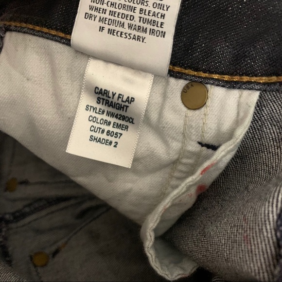 Hudson Carly Flap Pocket Straight Jeans - Picture 8 of 13